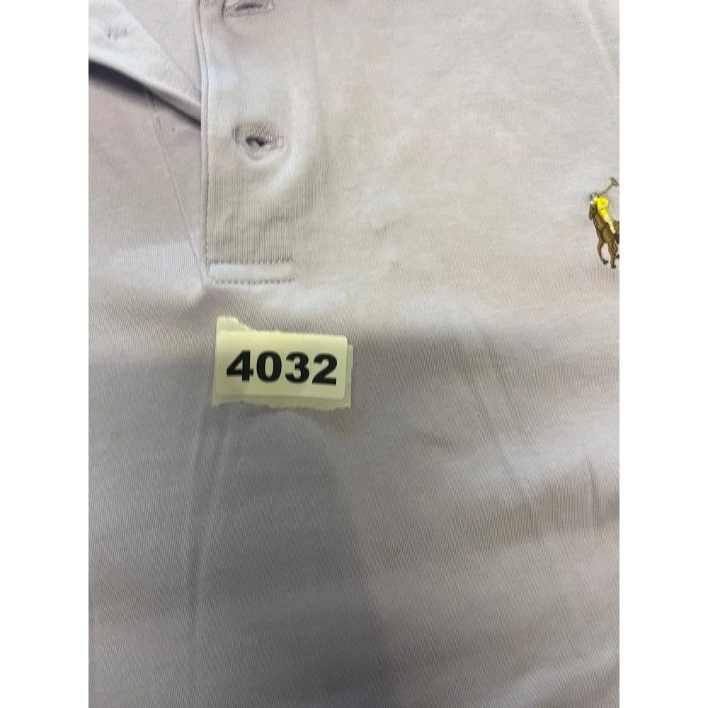 Polo‎ Ralph Lauren Classic Fit Light Purple Polo Shirt XXL Men's Casual